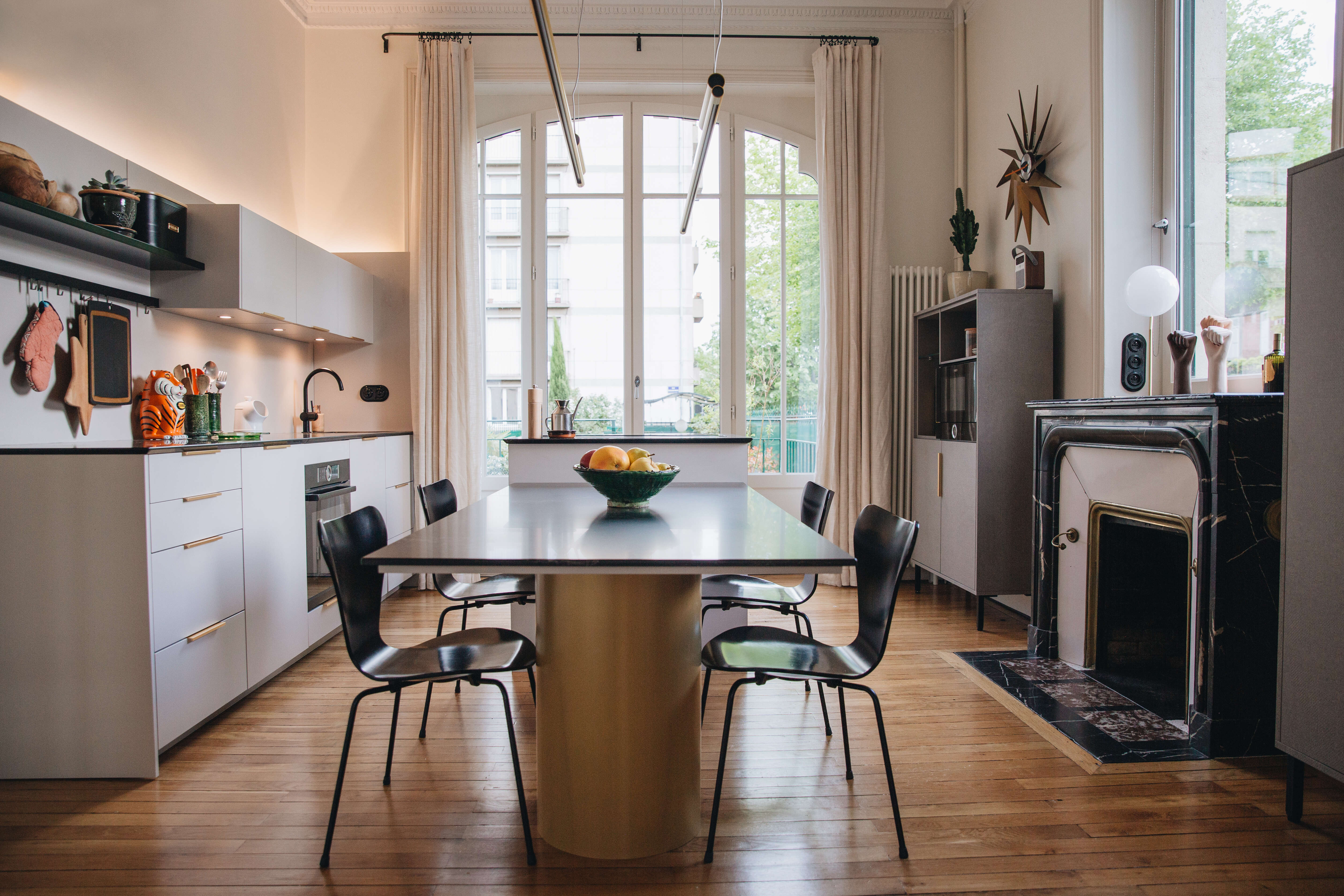 cuisine-ilot-maison-art-deco-perene cuisine-ilot-maison-art-deco-perene