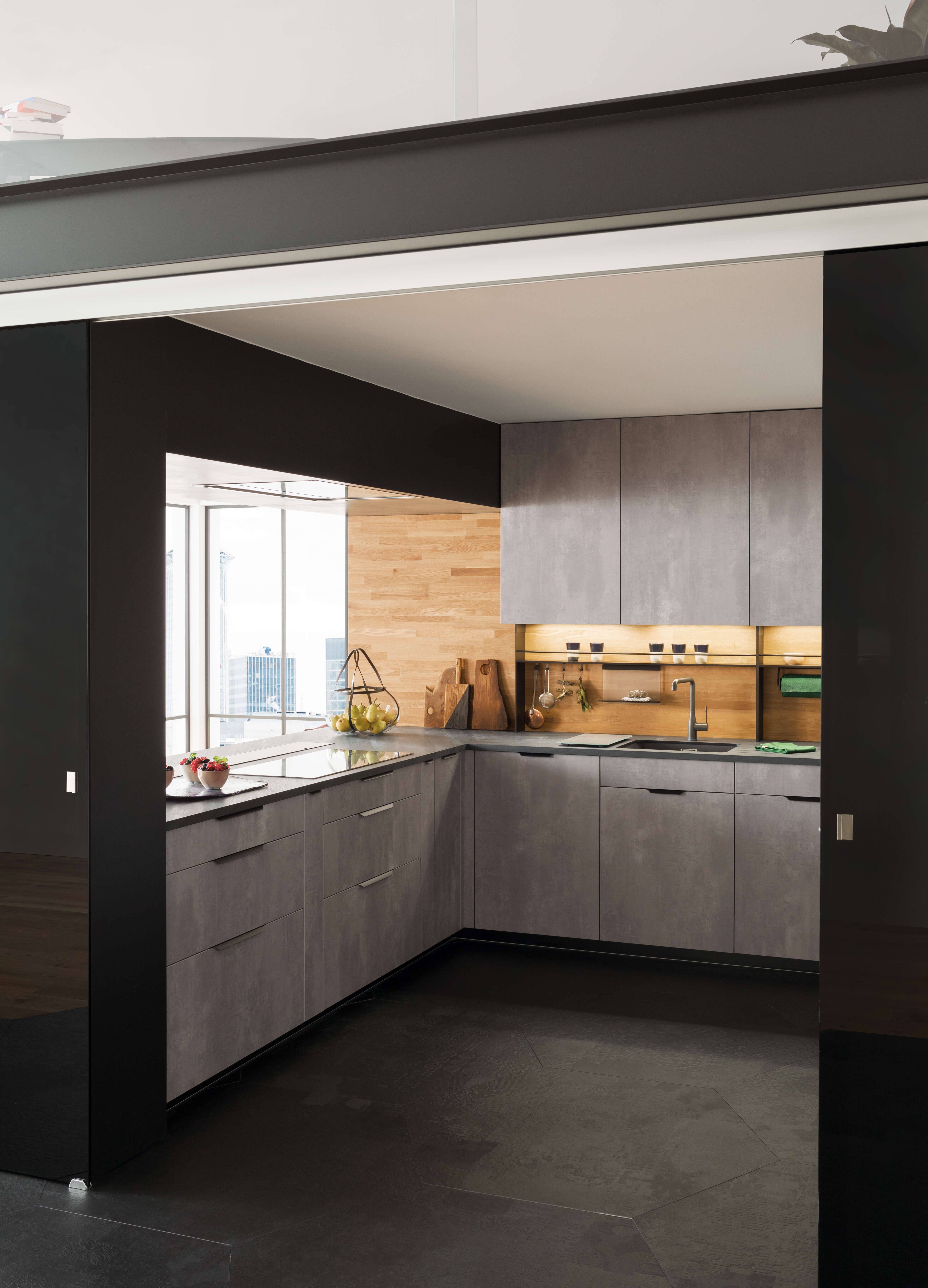 cuisine-duplex-finition-gris-perene cuisine-duplex-finition-gris-perene