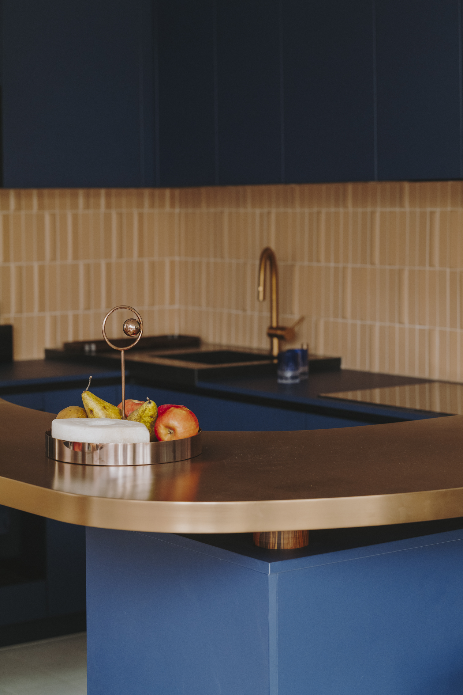 Cuisine moderne bleu Perene Cuisine moderne bleu Perene