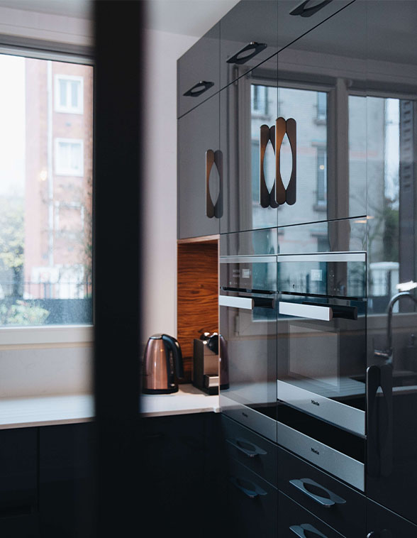 Façades laquées Cuisine Perene Façades laquées Cuisine Perene