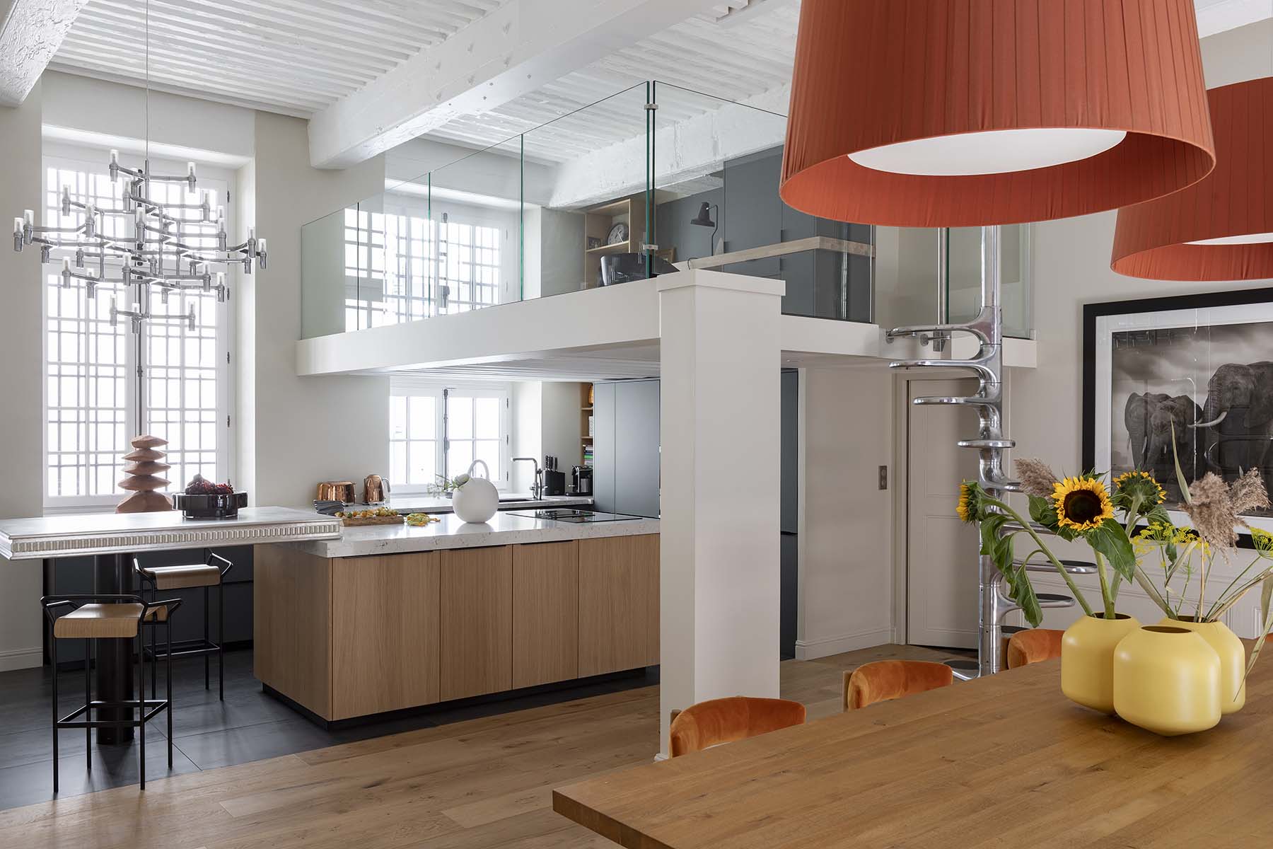 Loft-orange-QuirkeChibert-Clermont-Ferrand Loft-orange-QuirkeChibert-Clermont-Ferrand