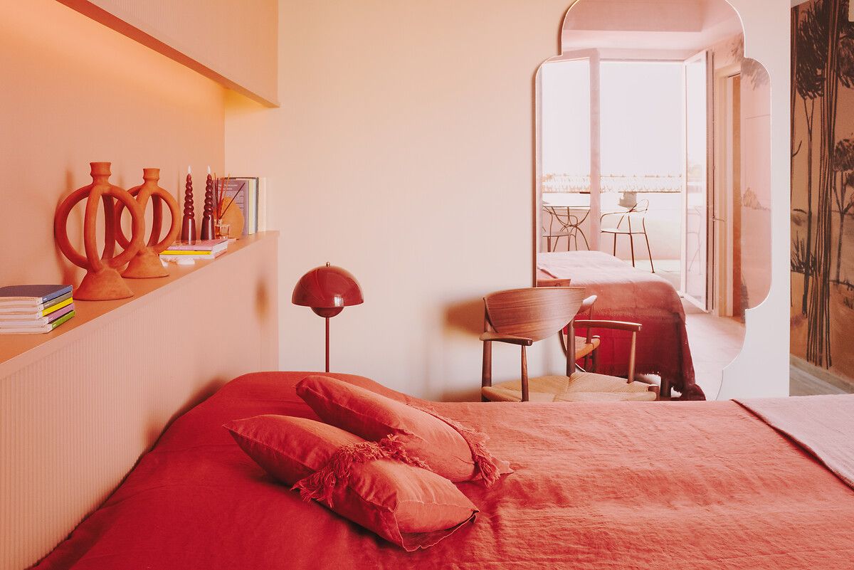 Chambre-design-couleur-miroir Chambre-design-couleur-miroir