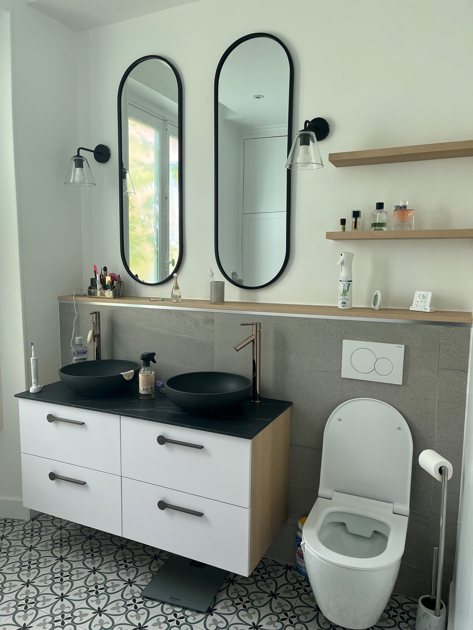 Salle de bain parentale