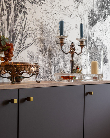 papier peint Panoramique Dune Gris