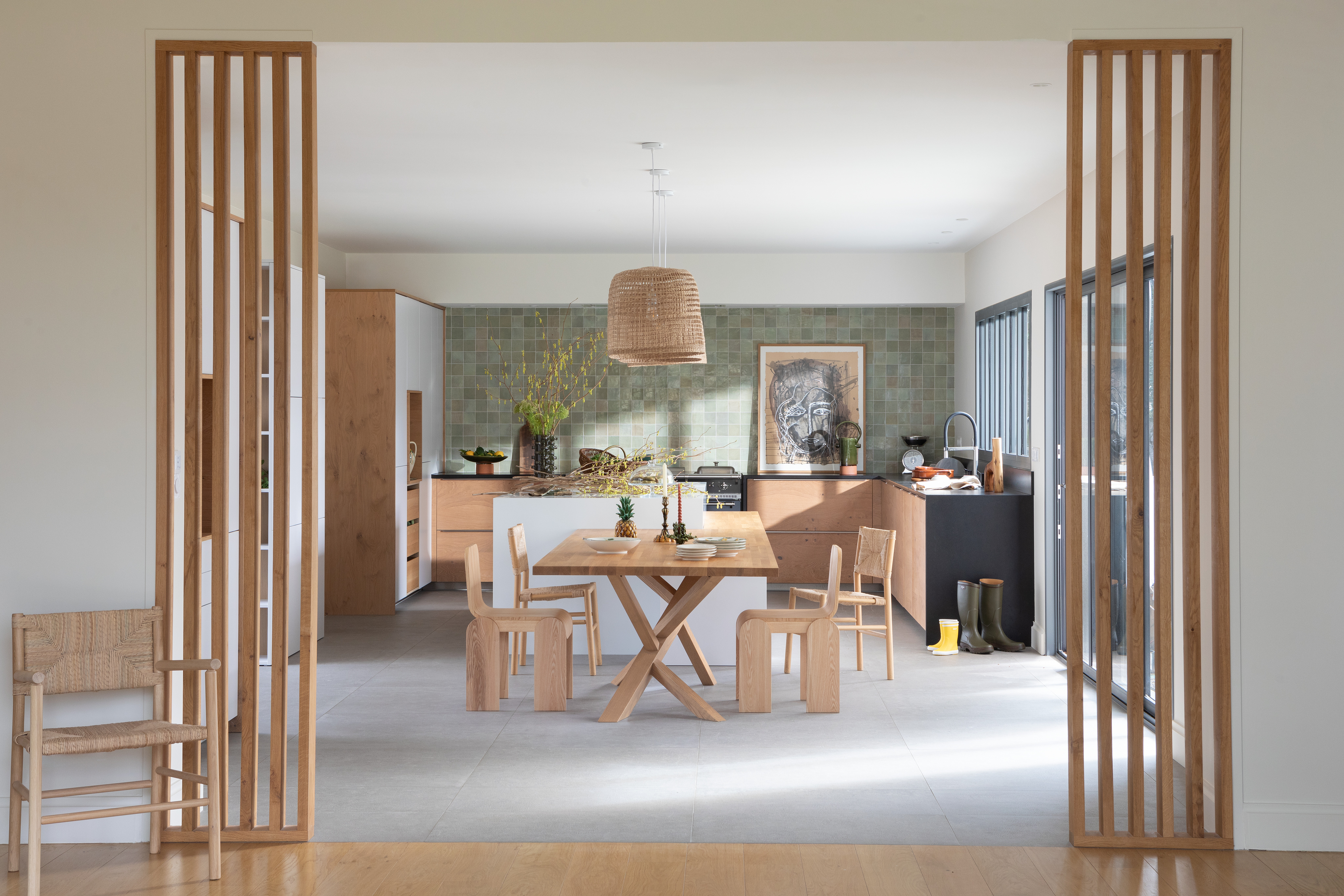 Cuisine deco chic campagne