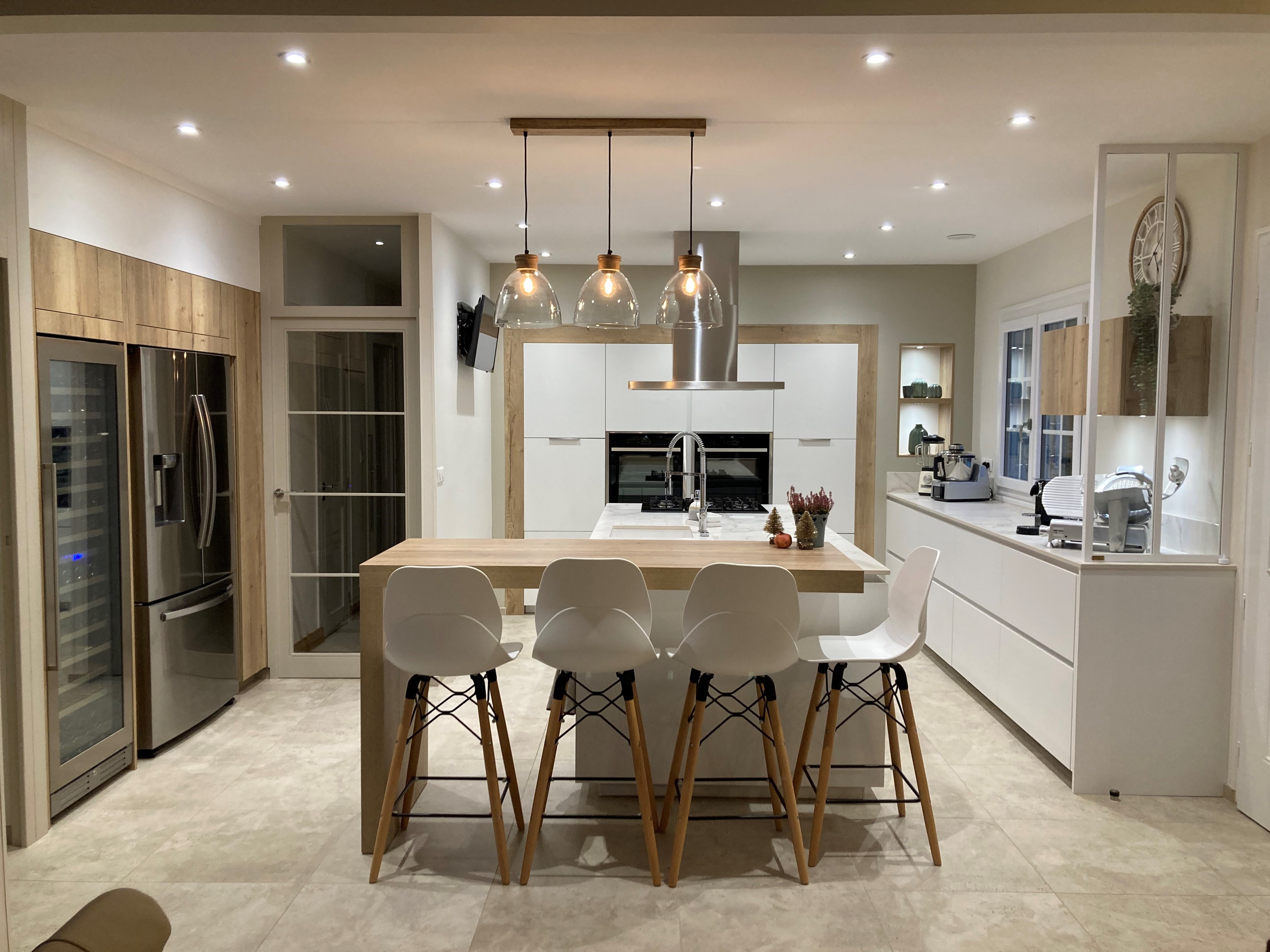 Mélange de matières