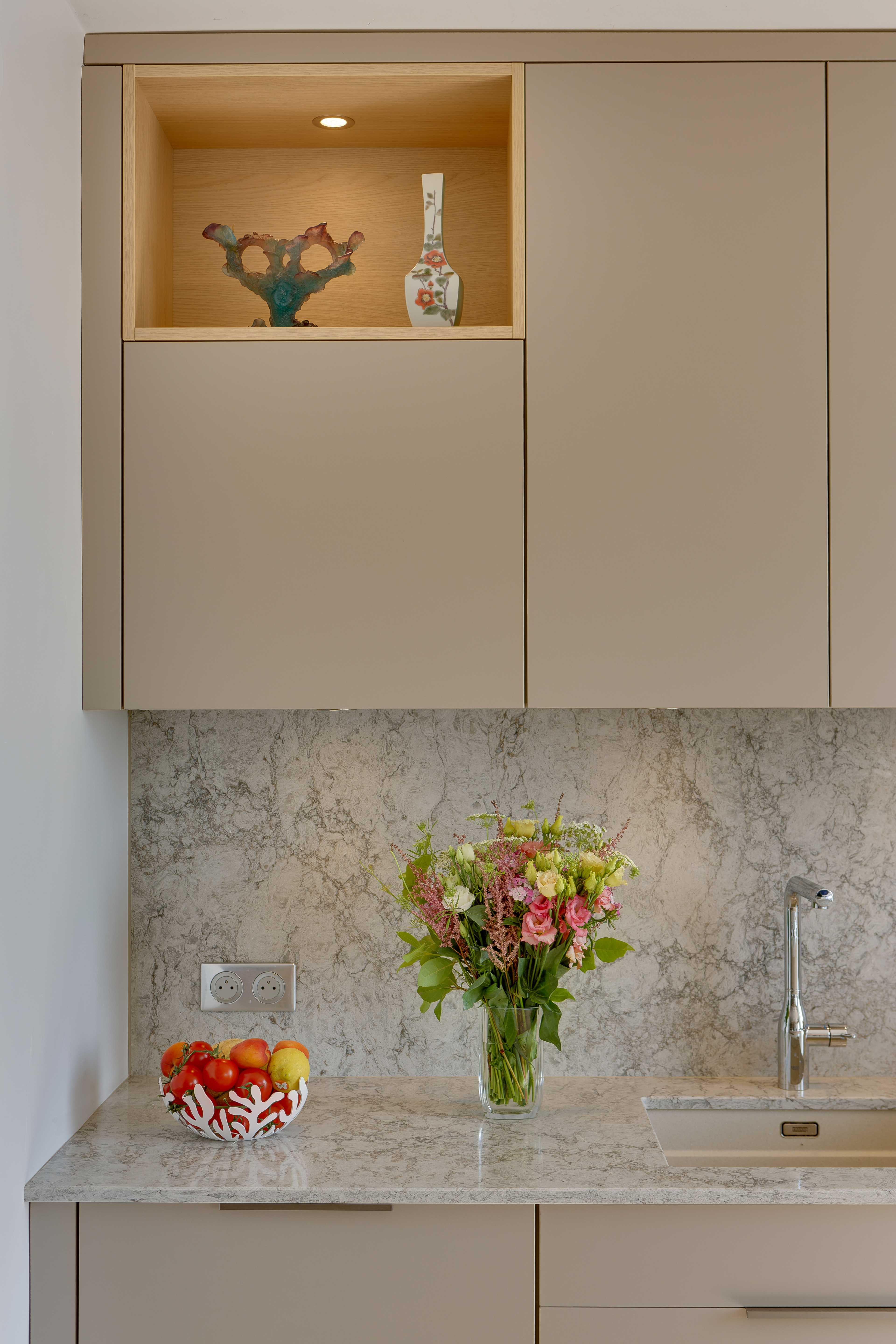 detail credence decoration cuisine perene Toulon