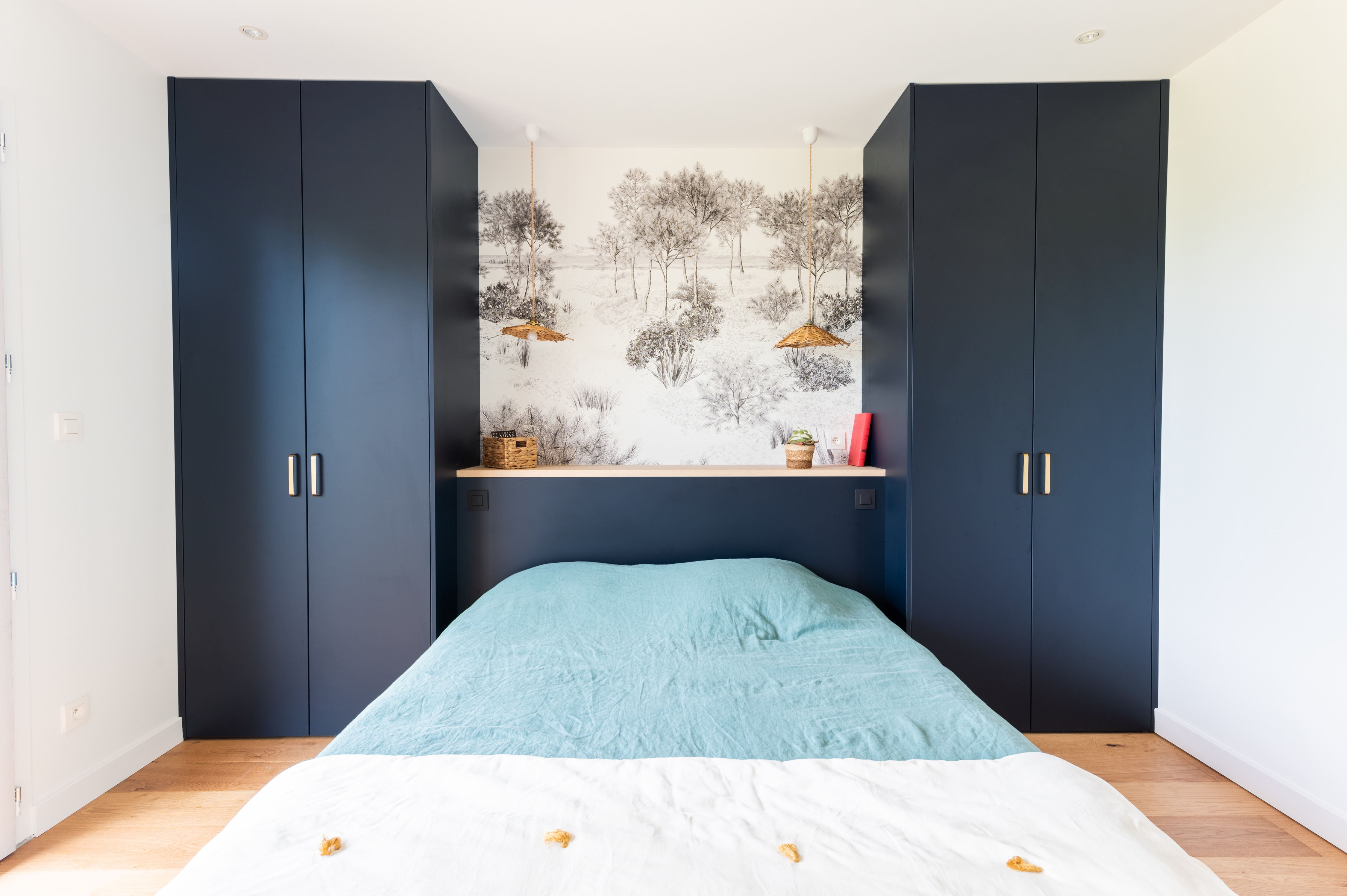 une suite parentale chaleureuse aux tons colores perene Toulon